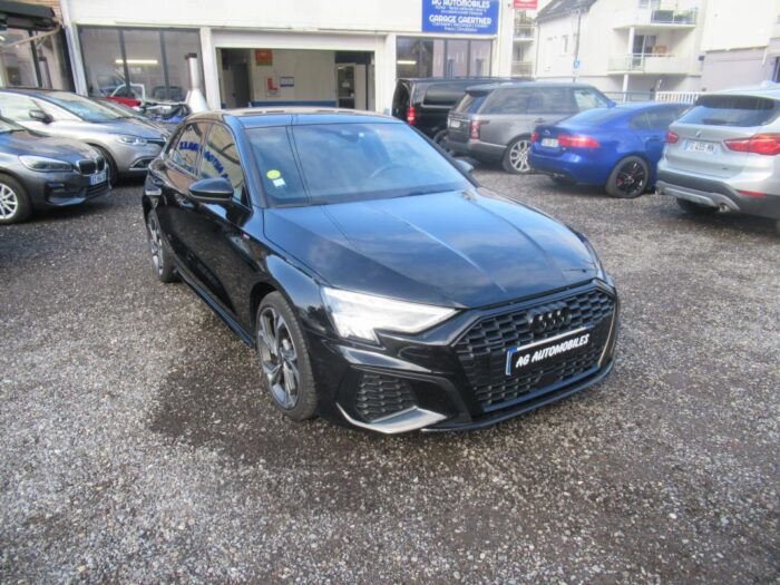 Audi A3 sportback QUATTRO FULL BLACK 200 CH 1ERE MAIN FRANCE TVA RECUPERABLE – Image 2